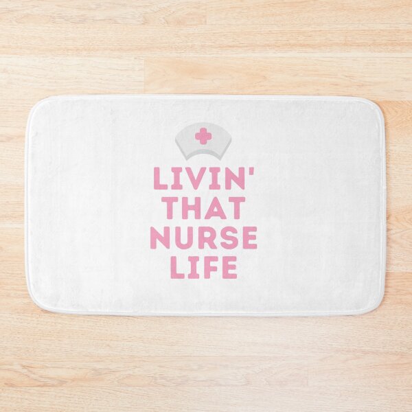 Item preview, Livin' That Nurse Life | Nursing designed and sold by Presto Prints Design.