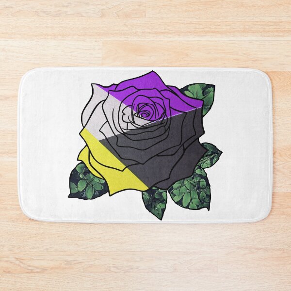 Item preview, Nonbinary Colors Rose designed and sold by BuzzySpaceBee.