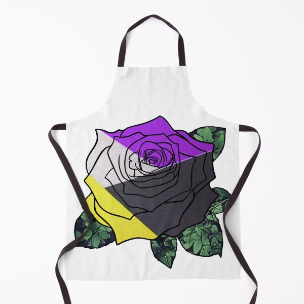Item preview, Nonbinary Colors Rose designed and sold by BuzzySpaceBee.