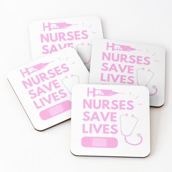 Item preview, Nurses Save Lives | Nursing Gift designed and sold by Presto Prints Design.