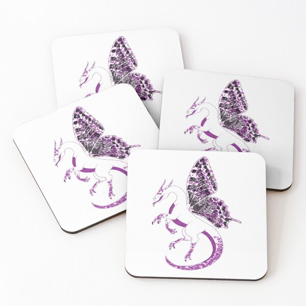 Item preview, Asexual Pride Fae Dragon designed and sold by Zac Stigdon.