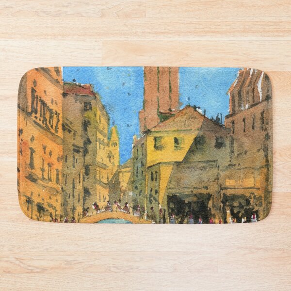 Item preview, Venice - Campo San Barnaba Painting designed and sold by darrenyeoart.