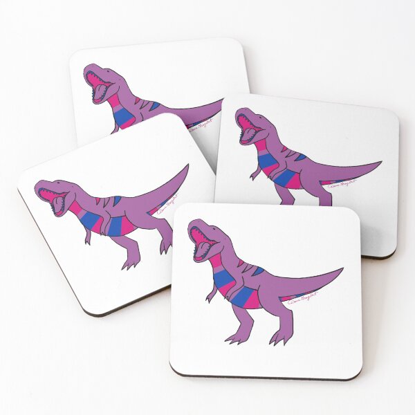 Item preview, Bisexual Pride Trex  designed and sold by Kit Rex.