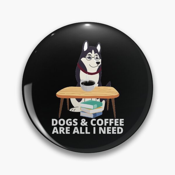 Item preview, Dog Coffee Lover - Wolf And Coffee Gift designed and sold by BellaVille.