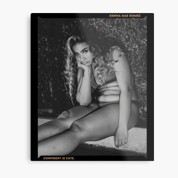 sienna mae gomez Metal Print