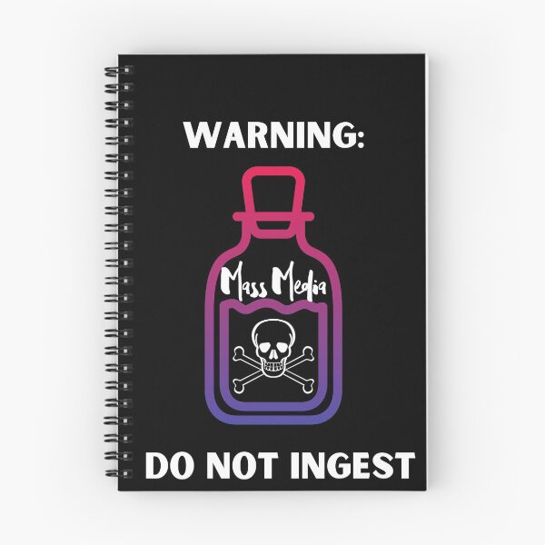 Item preview, Warning: Poisonous Mass Media designed and sold by NerdGrrl.