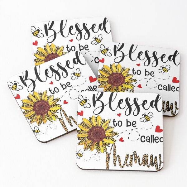 Item preview, Blessed to be Called Memaw Bees Sunflower Design designed and sold by boopsblunt.