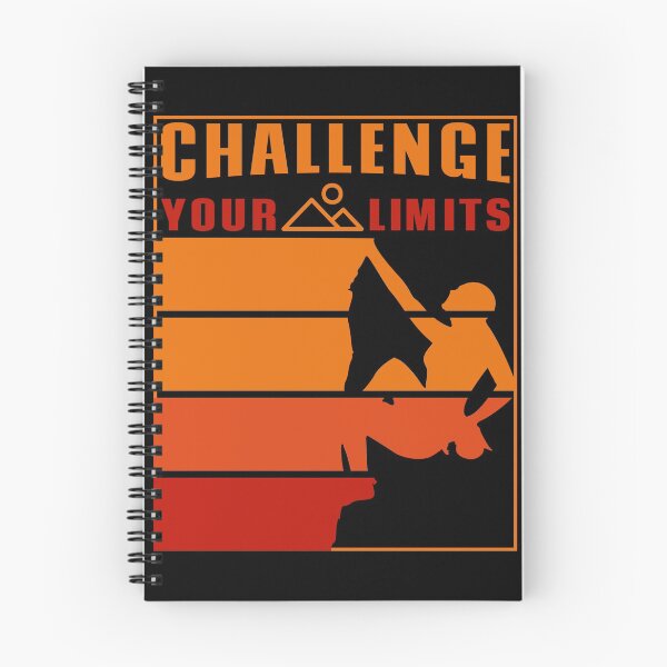 Item preview, Challenge Your Limits Rock Climbing Gym Motivation designed and sold by TKsTees.