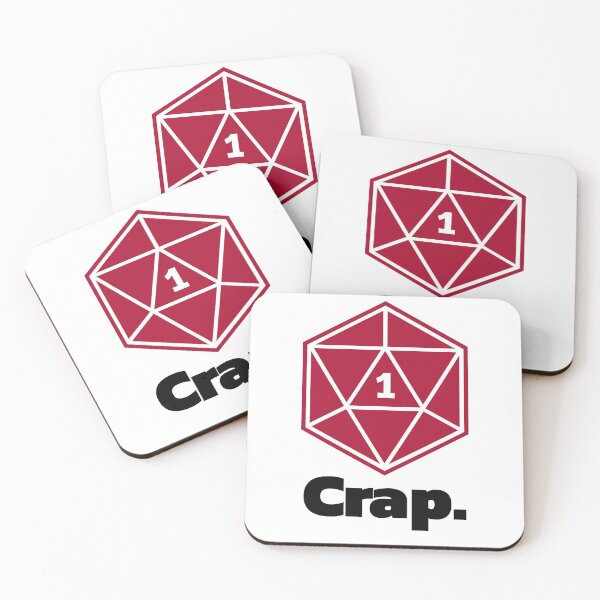 Item preview, Crap. Critical Failure D&D Joke designed and sold by SquishStitches.