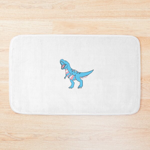 Item preview, Transgender Pride Trex (blue) designed and sold by Kit Rex.