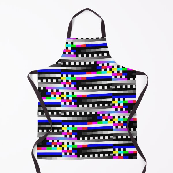 Item preview, ABSTRACT TV TESTSCREEN RETRO PATTERN designed and sold by asymmetrickid.