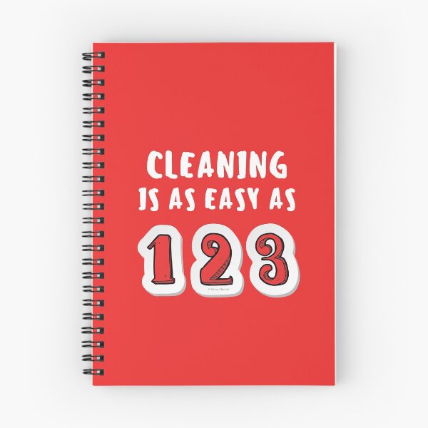 Item preview, Cleaning Is As Easy As 1 2 3 Busy Mom House Cleaning Gifts designed and sold by SavvyCleaner.