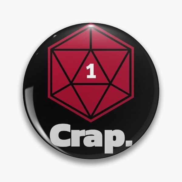 Item preview, Crap. Critical Failure D&D Joke designed and sold by SquishStitches.