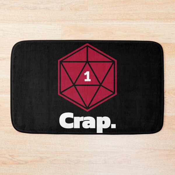 Item preview, Crap. Critical Failure D&D Joke designed and sold by SquishStitches.