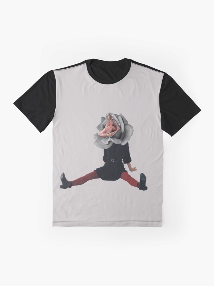 Thumbnail 4 of 5, Graphic T-Shirt, "Rosa Canina (Dog Rose)" designed and sold by Vesperalia.