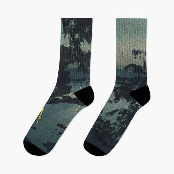 Item preview, Evening at Chikugo River in Hita, by Hiroshi Yoshida designed and sold by JustContemplate.