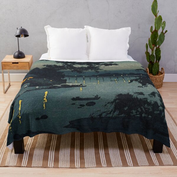 Item preview, Evening at Chikugo River in Hita, by Hiroshi Yoshida designed and sold by JustContemplate.