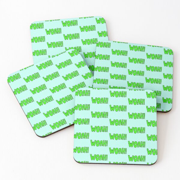 Item preview, Woah! Whoa! Stop Wait A Minute Bright Green  designed and sold by Sector18.