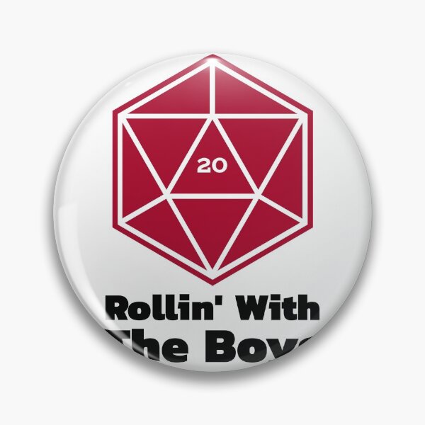 Item preview, Rollin' With The Boys Critical Success D&D Joke designed and sold by SquishStitches.