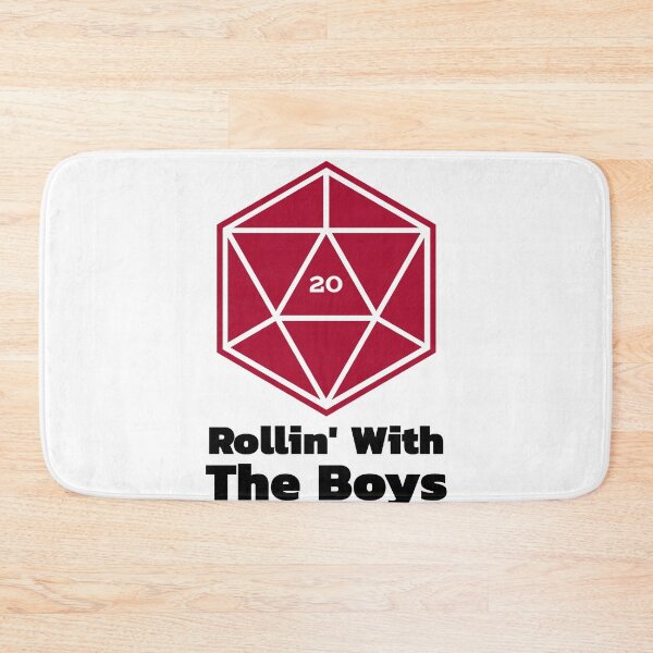 Item preview, Rollin' With The Boys Critical Success D&D Joke designed and sold by SquishStitches.