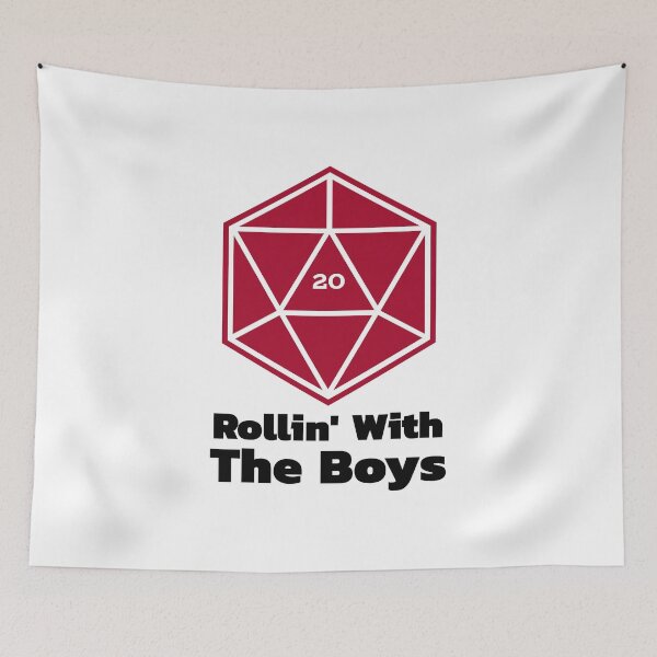 Item preview, Rollin' With The Boys Critical Success D&D Joke designed and sold by SquishStitches.