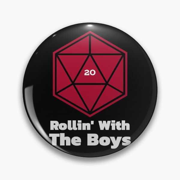 Item preview, Rollin' With The Boys Critical Success D&D Joke designed and sold by SquishStitches.