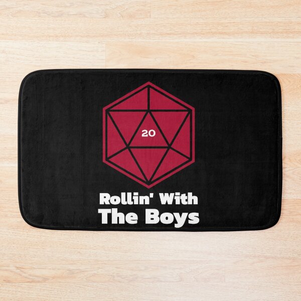 Item preview, Rollin' With The Boys Critical Success D&D Joke designed and sold by SquishStitches.