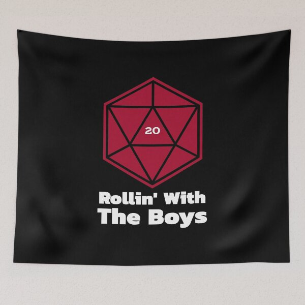 Item preview, Rollin' With The Boys Critical Success D&D Joke designed and sold by SquishStitches.