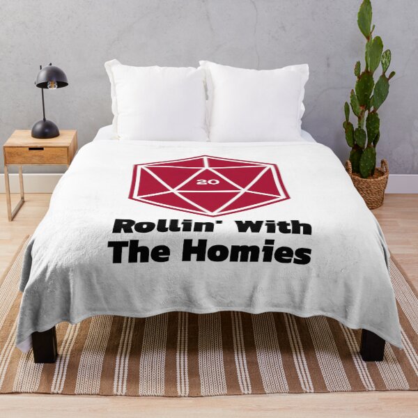 Item preview, Rollin' With The Homies Critical Success D&D Joke designed and sold by SquishStitches.