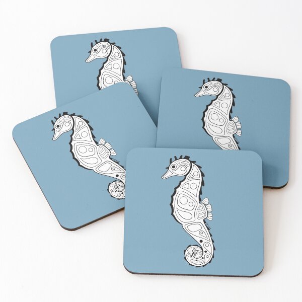 Item preview, Native Inspired Seahorse designed and sold by DahlisCrafter.