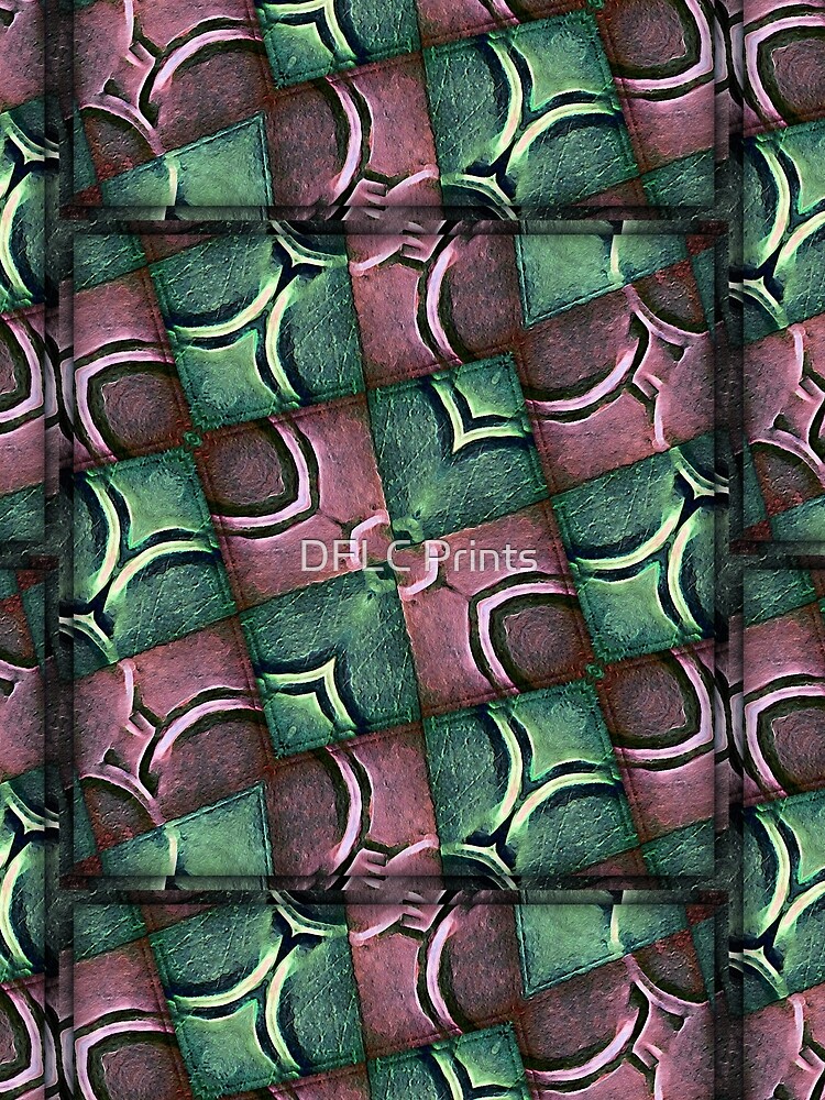Thumbnail 3 of 3, Scarf, Geometric Diamonds Abstract Pattern designed and sold by DFLCreative.