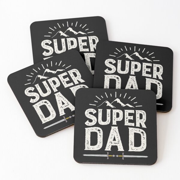 Item preview, Super Dad Fathers Day Tshirt for Fathers Dads Papas and Brothers designed and sold by MyPrintCharming.