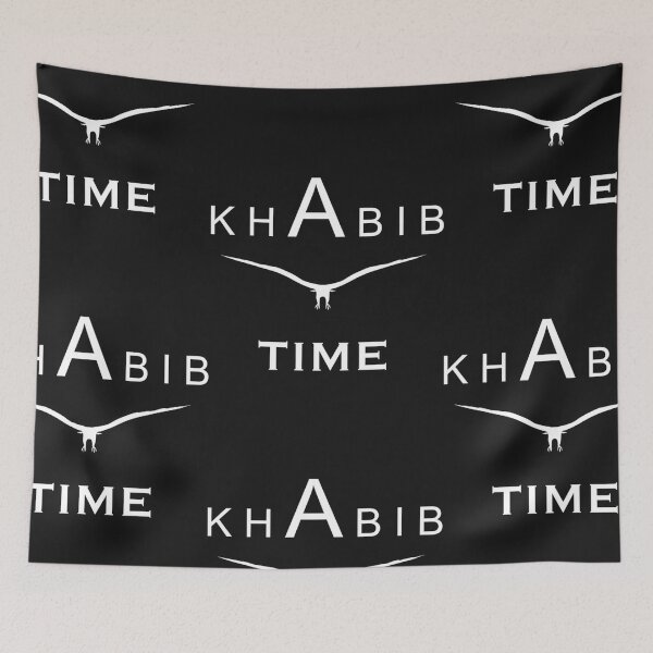 Item preview, KHABIB TIME NURMAGOMEDOV BLACK T-SHIRT Essential  designed and sold by patrickK531.