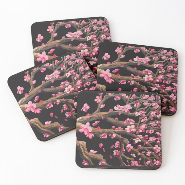 Item preview, Cherry Blossom Triptych designed and sold by scapezzutiart.