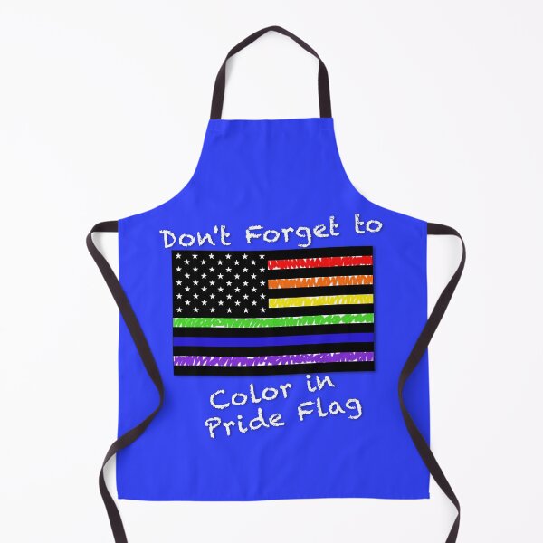 Item preview, Don't Forget to Color Pride Flag designed and sold by aribluestein.