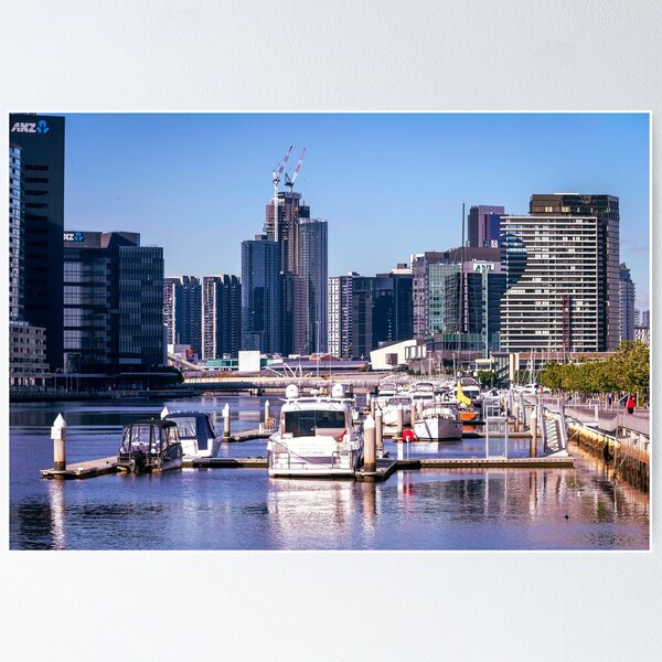 Item preview, Docklands & Yarra River, Melbourne, Australia designed and sold by Scott Harty.