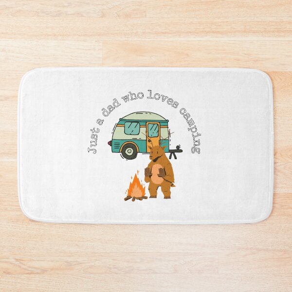 Item preview, just a dad who loves camping designed and sold by fridayNightfunk.