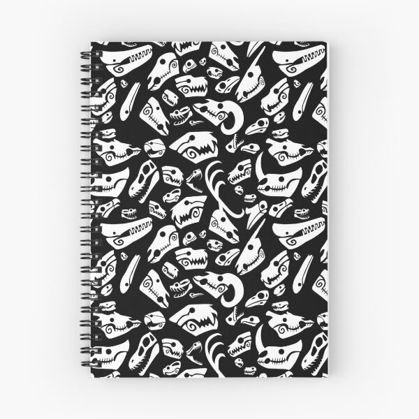 Item preview, White Animal Skull Glyphs designed and sold by PaleoPanthera.