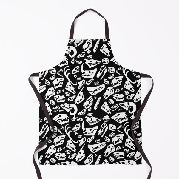 Item preview, White Animal Skull Glyphs designed and sold by PaleoPanthera.