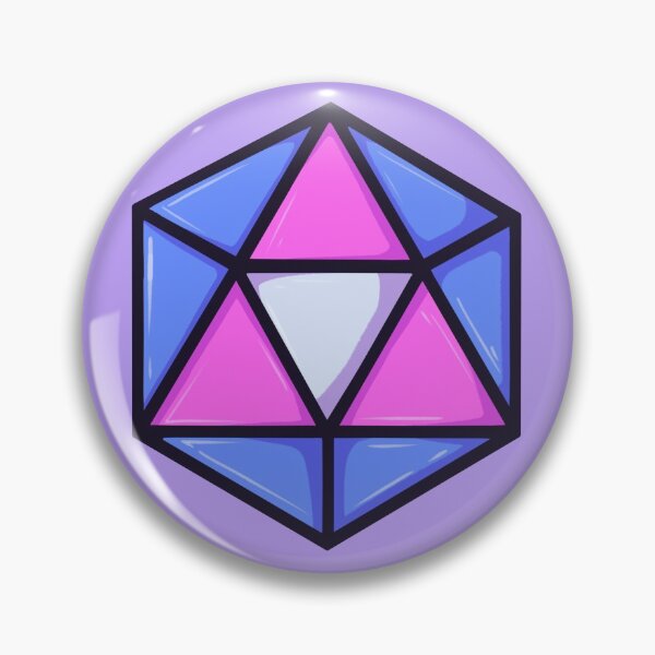 Item preview, Trans Pride d20 designed and sold by SoupCowboy.