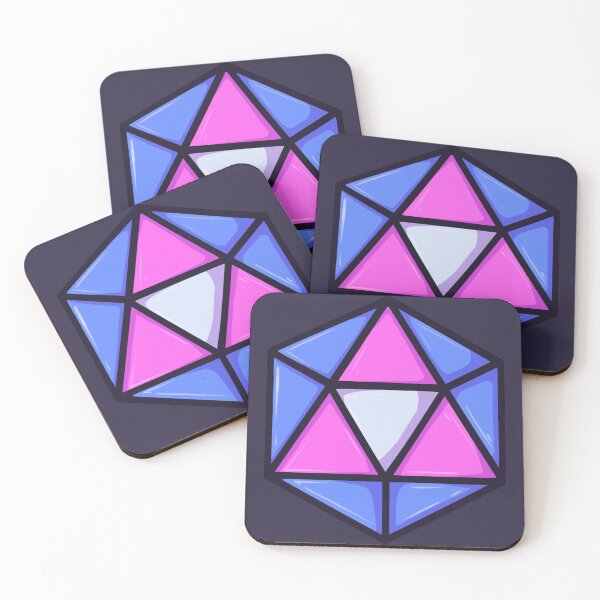 Item preview, Trans Pride d20 designed and sold by SoupCowboy.