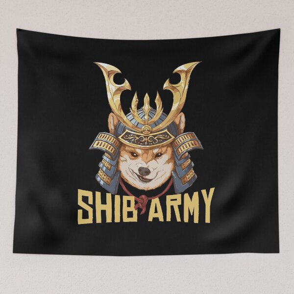 Item preview, Shib Army Crypto Samurai Shiba Inu Dog Lover designed and sold by Dressed For  Duty.