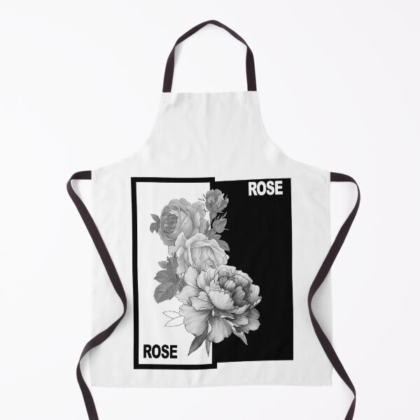 Item preview, Retro Black And White Rose designed and sold by TheImperfecto.
