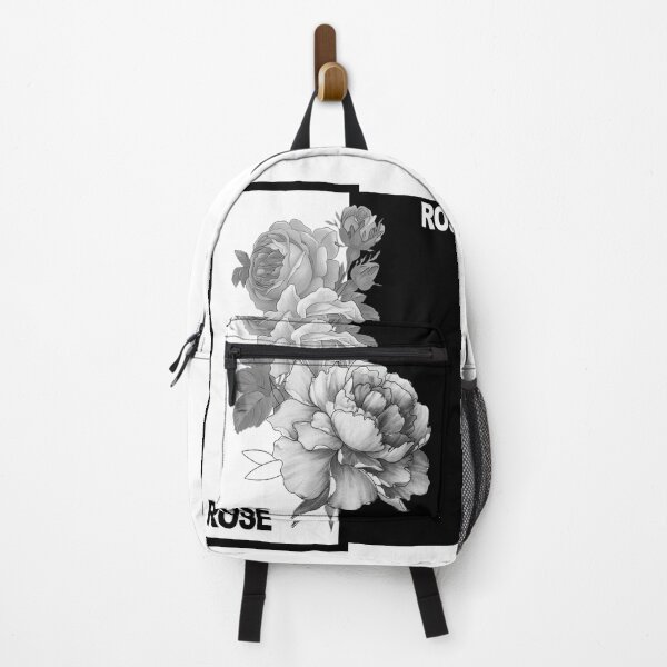 Item preview, Retro Black And White Rose designed and sold by TheImperfecto.