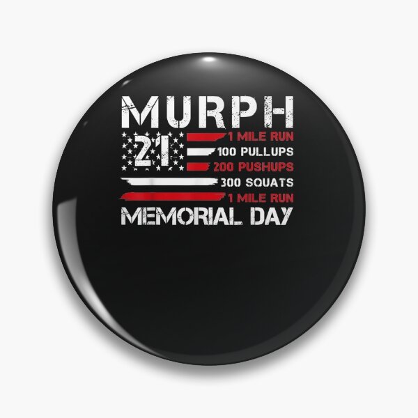 Item preview, Murph 2021 American Patriotic Workout Challenge Memorial Day T-Shirt designed and sold by Connect-Sparkta.