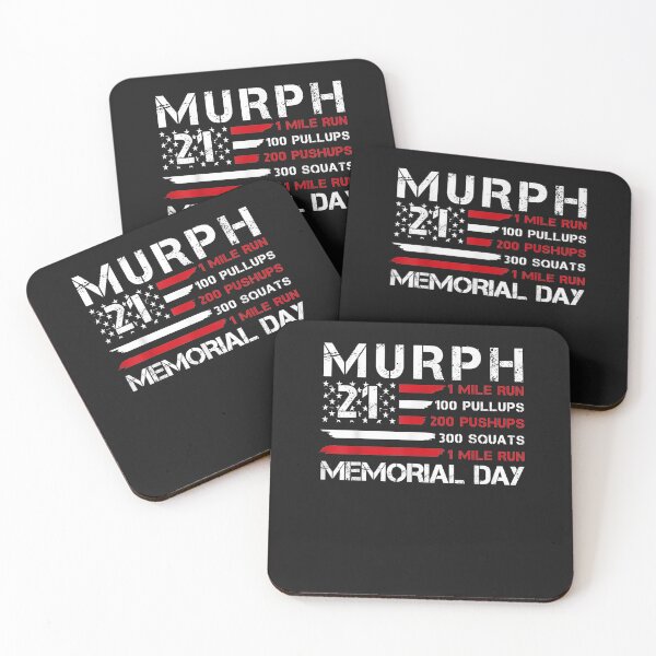 Item preview, Murph 2021 American Patriotic Workout Challenge Memorial Day T-Shirt designed and sold by Connect-Sparkta.