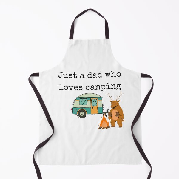 Item preview, just a father who loves camping designed and sold by fridayNightfunk.