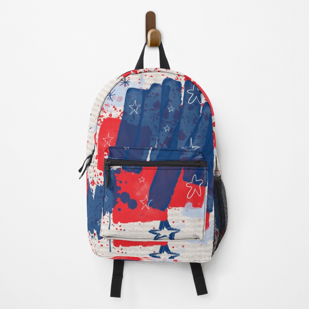 Vista previa del artículo con la obra «Mochila», diseñado y vendido por Patternsonly.