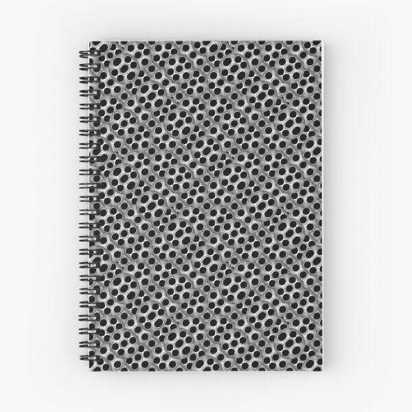 Item preview, Rounded Holes Metallic Pattern designed and sold by DFLC Prints.