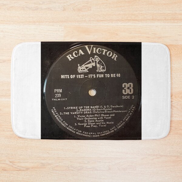 Item preview, compact 33, Hits of 1927, It's Fun to be 40, RCA Victor, Dog,Gramophone designed and sold by Vintaged.